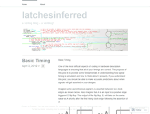 Tablet Screenshot of latchesinferred.com